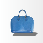 Louis Vuitton Alma Epi Leder Blau