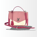 Louis Vuitton LockMe Leder Bordeaux Creme