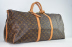 Louis Vuitton Keepall Reisetasche Monogram Canvas Braun Vintage