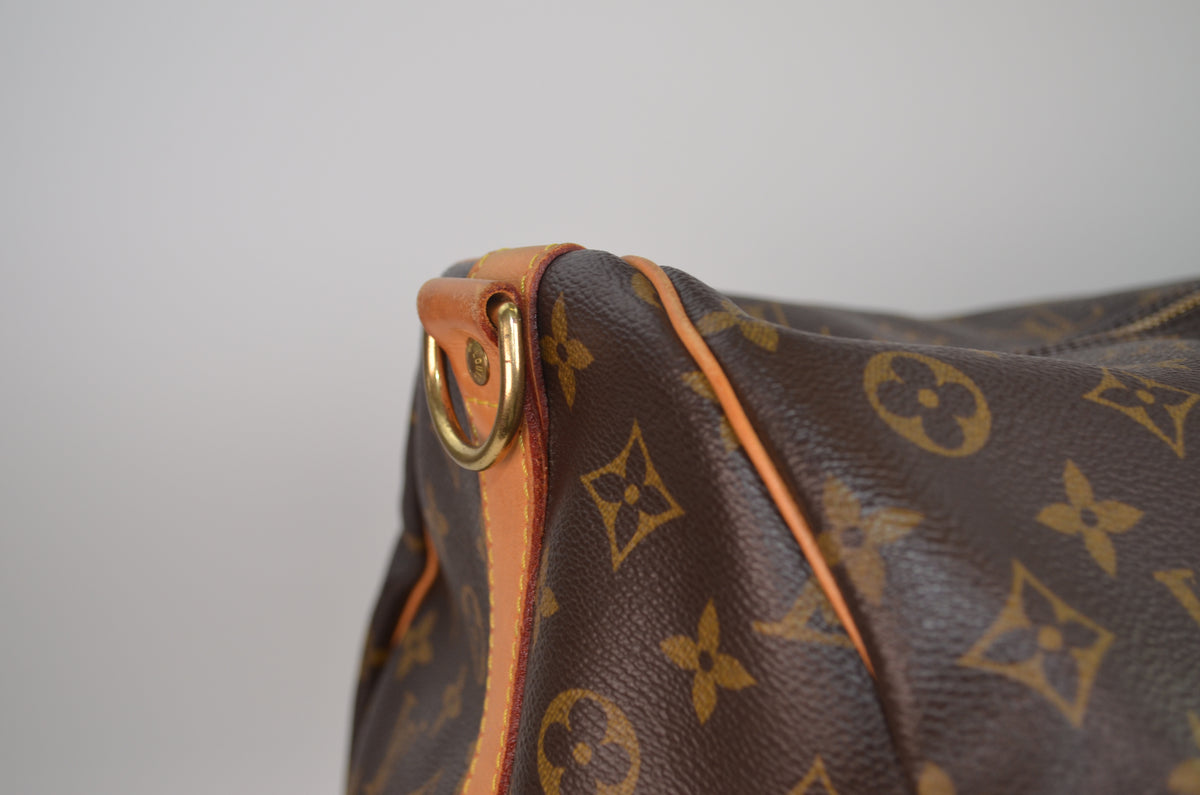Louis Vuitton Keepall Reisetasche Monogram Canvas Braun Vintage