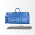 Louis Vuitton Keepall Reisetasche Epi Leder Blau Vintage