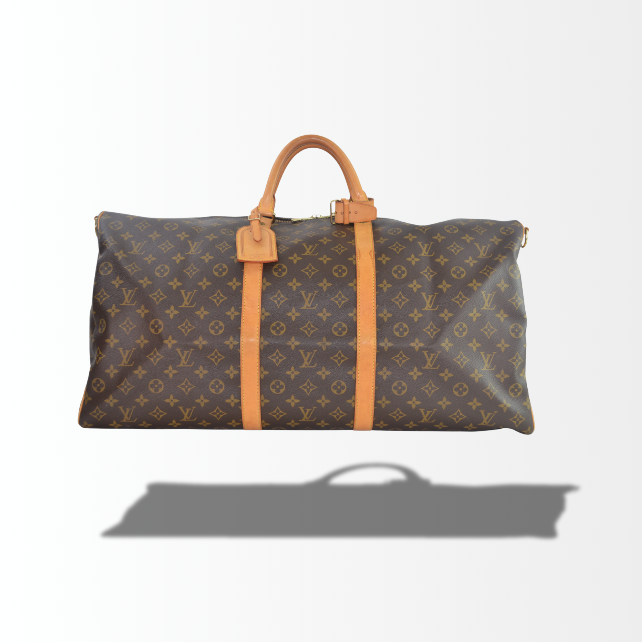 Louis Vuitton Keepall Reisetasche Monogram Canvas Braun Vintage
