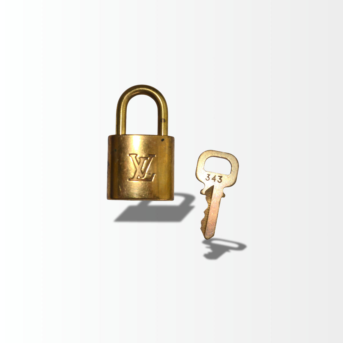 Louis Vuitton Padlock Vorhängeschloss Gold Nr.343