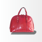 Gucci Microguccissima Patent Nice Dome Satchel Rot