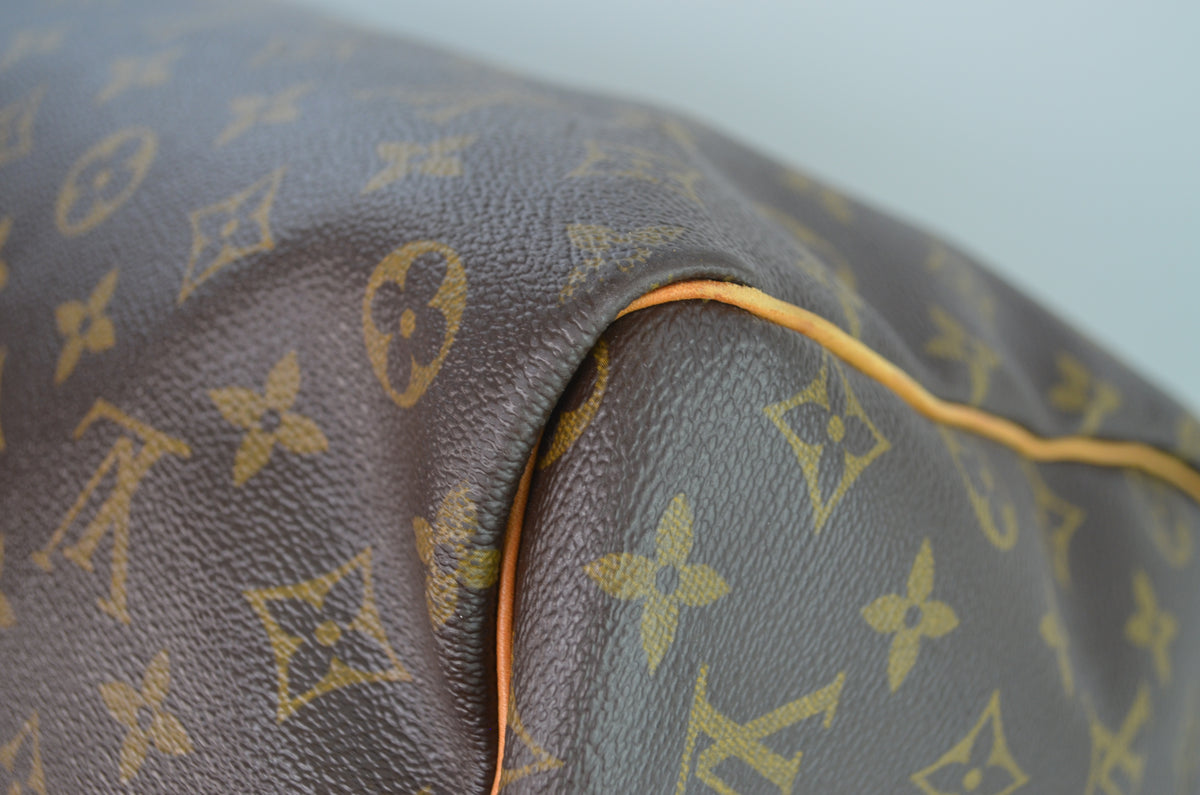 Louis Vuitton Keepall Reisetasche Monogram Canvas Braun Vintage