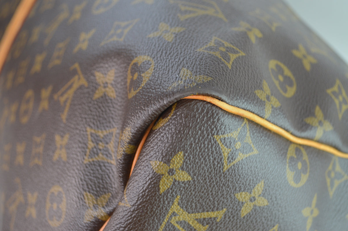 Louis Vuitton Keepall Reisetasche Monogram Canvas Braun Vintage