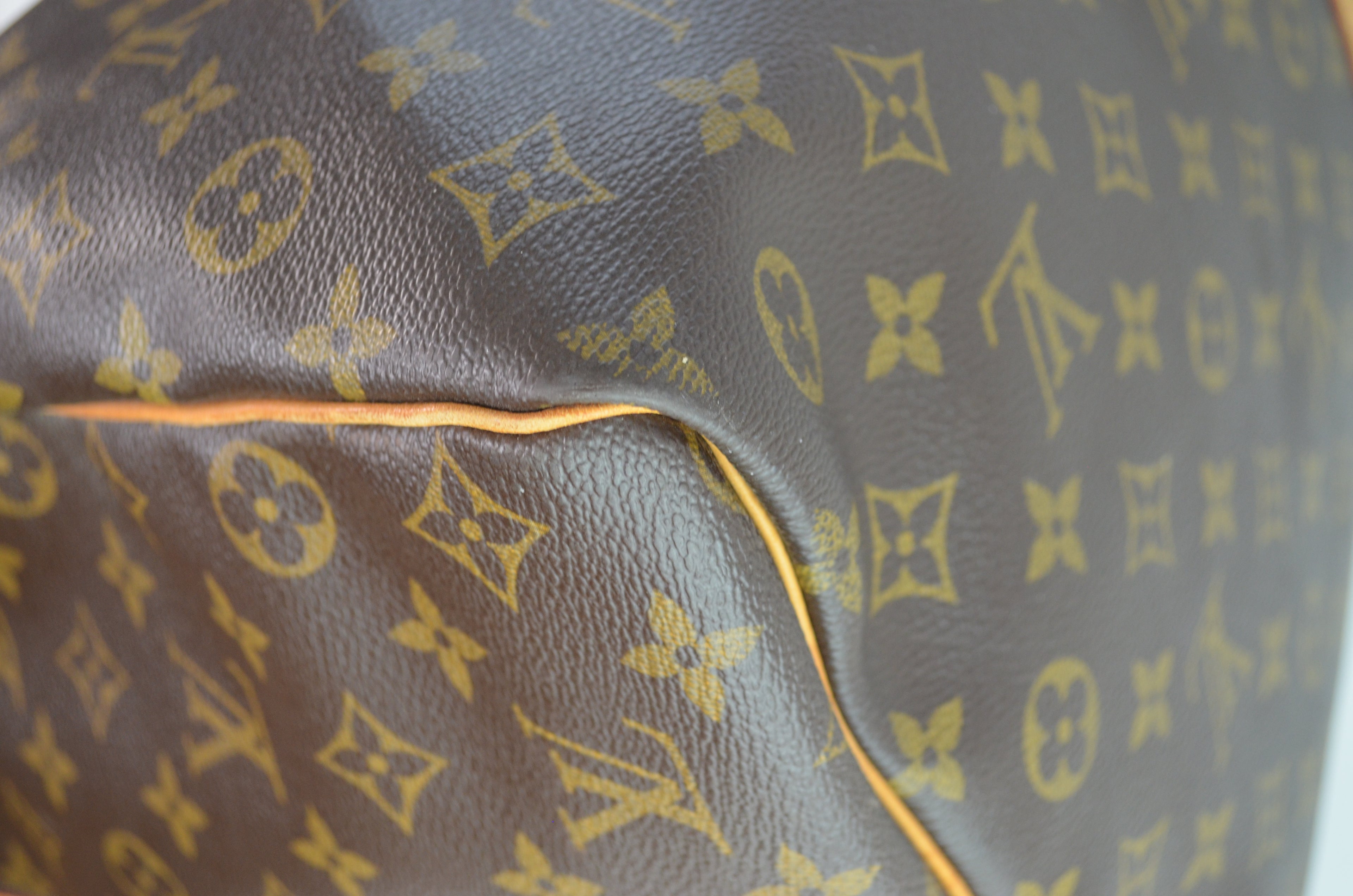 Louis Vuitton Keepall Reisetasche Monogram Canvas Braun Vintage