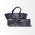 Valentino Garavani The Rope Tote Leder Schwarz