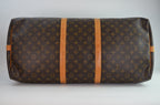 Louis Vuitton Keepall Reisetasche Monogram Canvas Braun Vintage