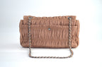 Prada Nappa Gaufre Chain Schultertasche Leder Rosa