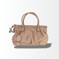 Gucci Sukey Medium Tote aus Leder in Rose Beige – Vorderansicht