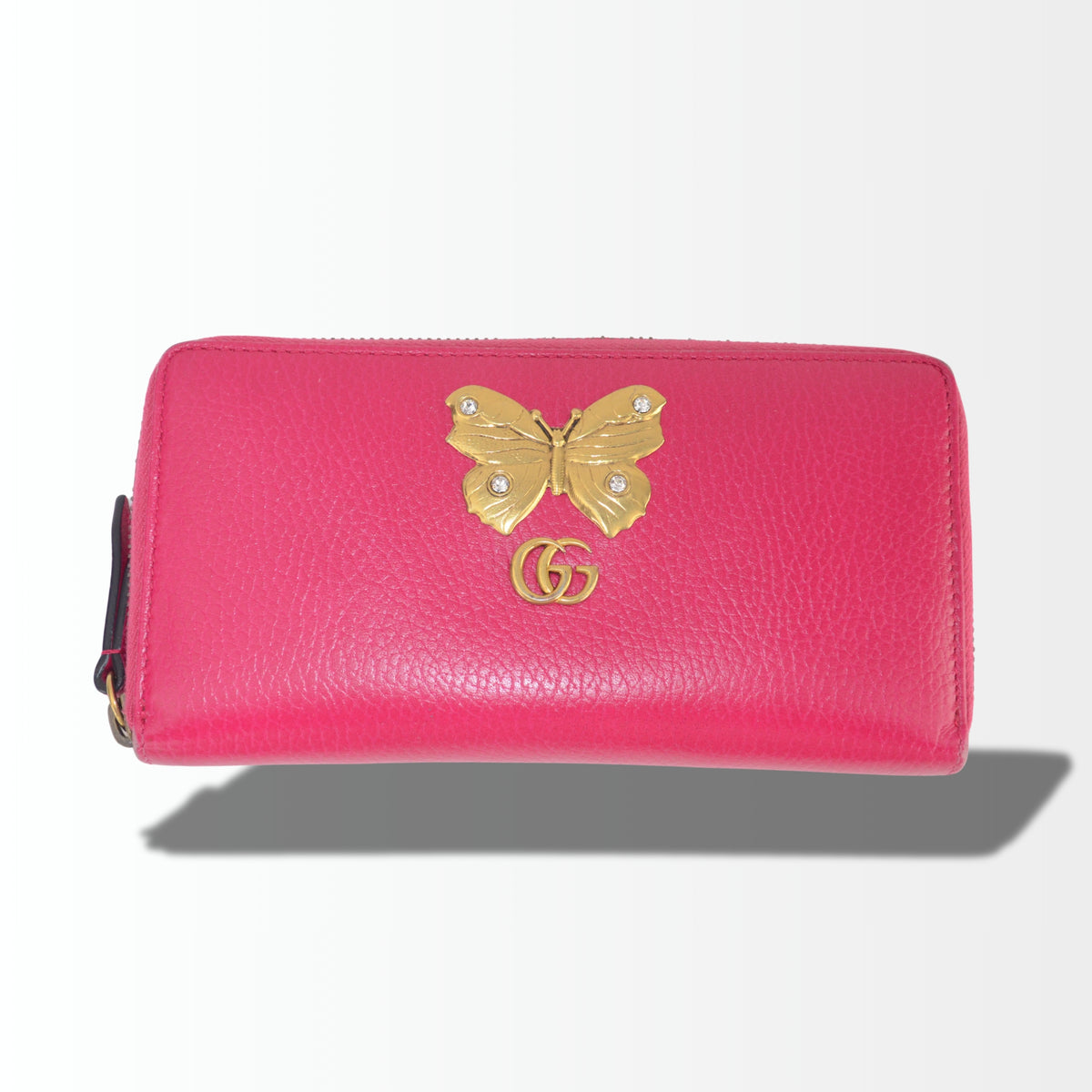 Gucci Butterfly Wallet Farfalla Pink