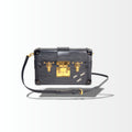 Louis Vuitton Petite Malle Epi Schwarz 3 Crosses – Vorderansicht