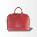 Louis Vuitton Alma PM aus rotem Epi Leder in Castilian Red