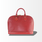 Louis Vuitton Alma PM aus rotem Epi Leder in Castilian Red