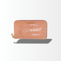 Miu Miu St. Cocco Lux Zip Around Wallet Lack-Kalbsleder in Antico